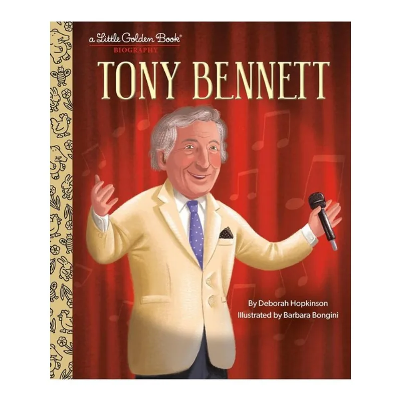 TONY BENNETT - A LITTLE GOLDEN BOOK BIOGRAPHY