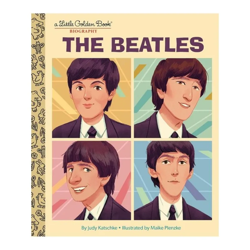 THE BEATLES - A LITTLE GOLDEN BOOK BIOGRAPHY
