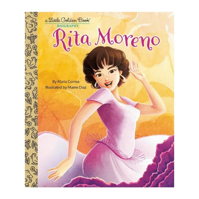 RITA MORENO - A LITTLE GOLDEN BOOK BIOGRAPHY