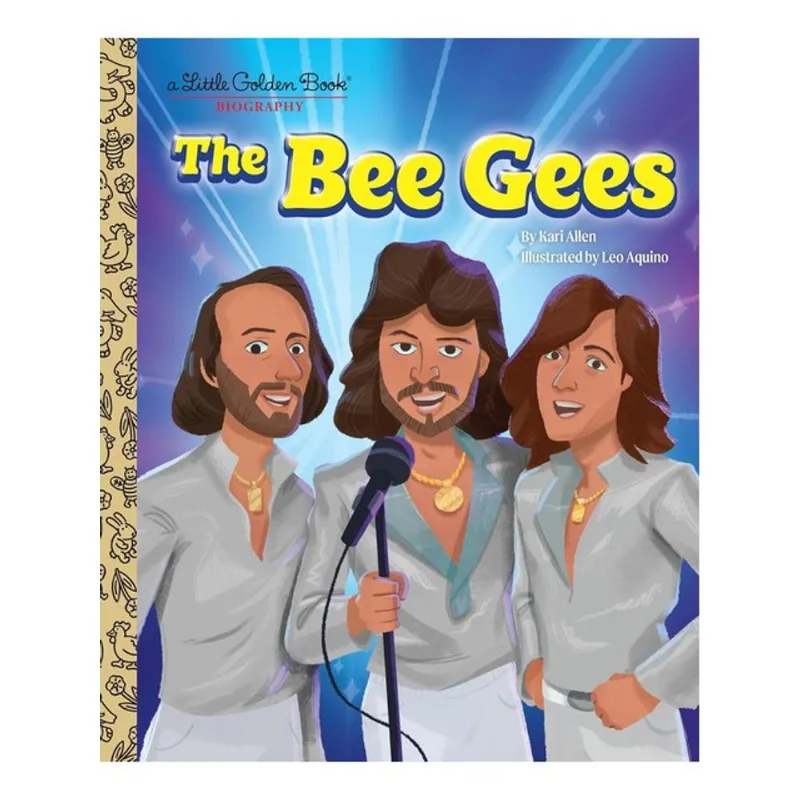 THE BEE GEES - A LITTLE GOLDEN BOOK BIOGRAPHY