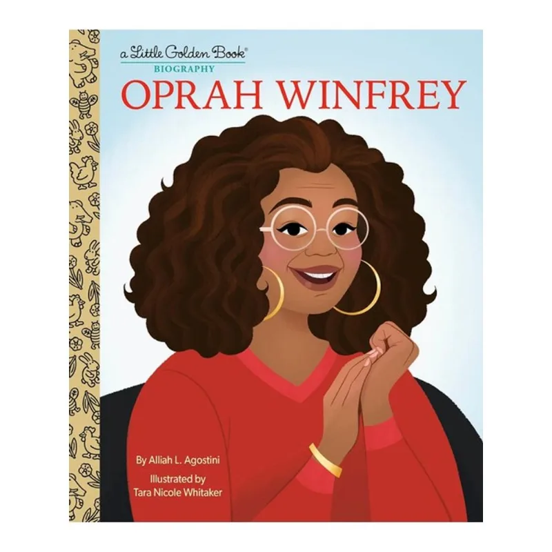 OPRAH WINFREY - A LITTLE GOLDEN BOOK BIOGRAPHY
