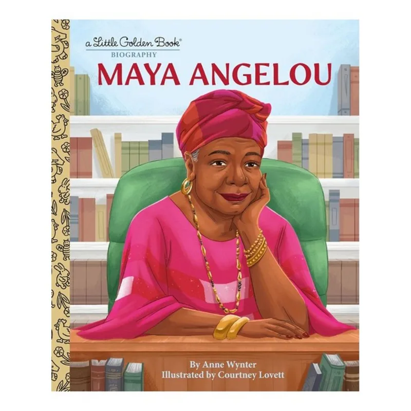 MAYA ANGELOU - A LITTLE GOLDEN BOOK BIOGRAPHY