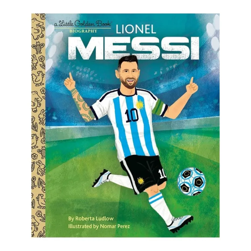 LIONEL MESSI - A LITTLE GOLDEN BOOK BIOGRAPHY