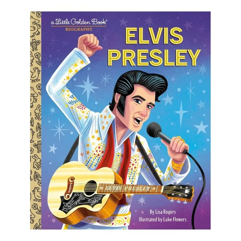ELVIS PRESLEY - A LITTLE GOLDEN BOOK BIOGRAPHY