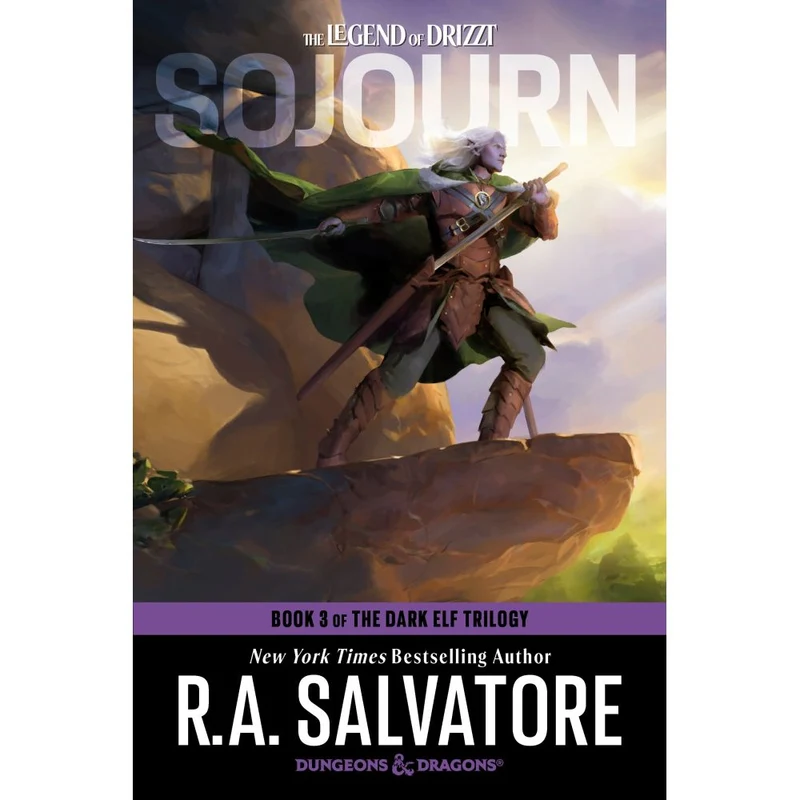 Dungeons & Dragons Dungeons and Dragons The Dark Elf Trilogy #3: Sojourn Book SuperGamers