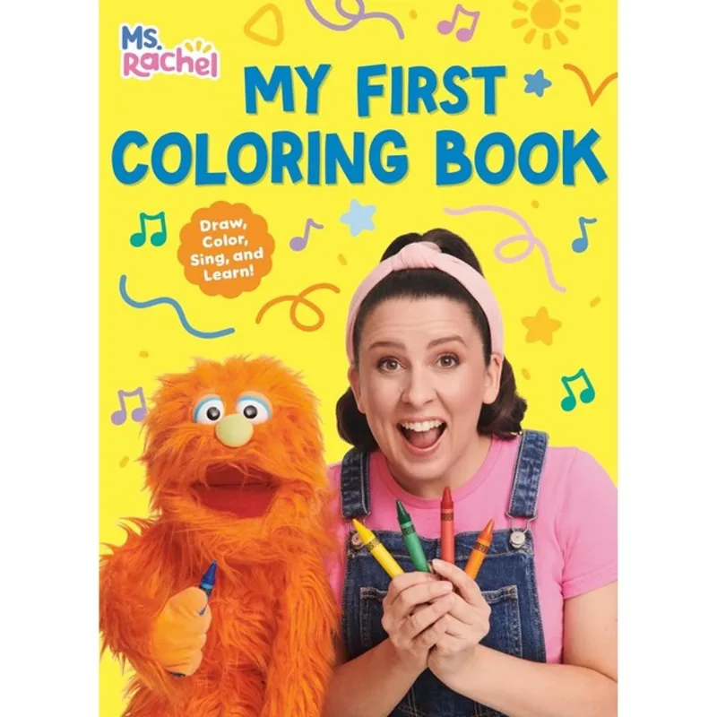 MY FIRST COLORING BOOK - MS. RACHEL