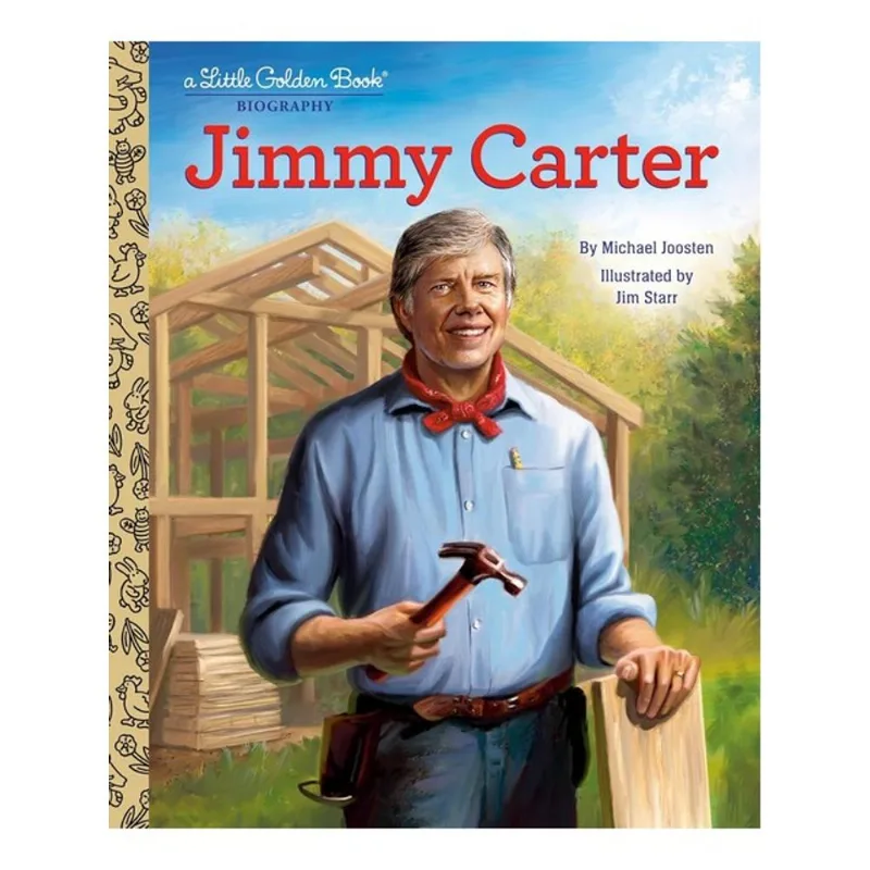 JIMMY CARTER - A LITTLE GOLDEN BOOK BIOGRAPHY