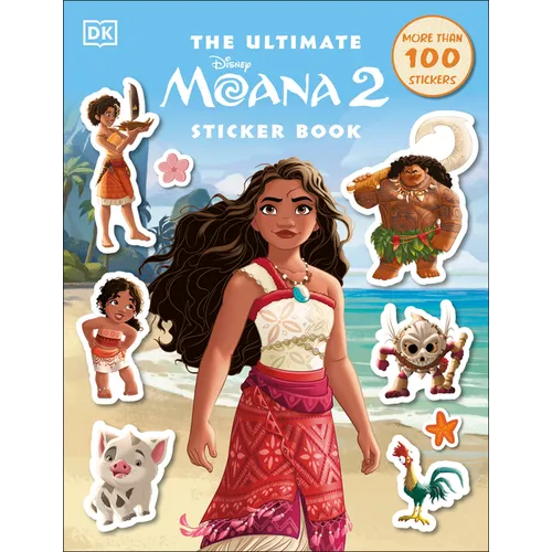 Disney Moana 2 Ultimate Sticker Book - Paperback