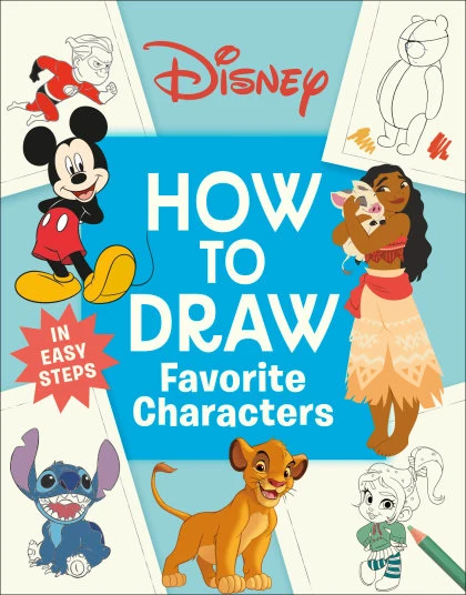 Disney How to Draw Favorite Characters STANDARD