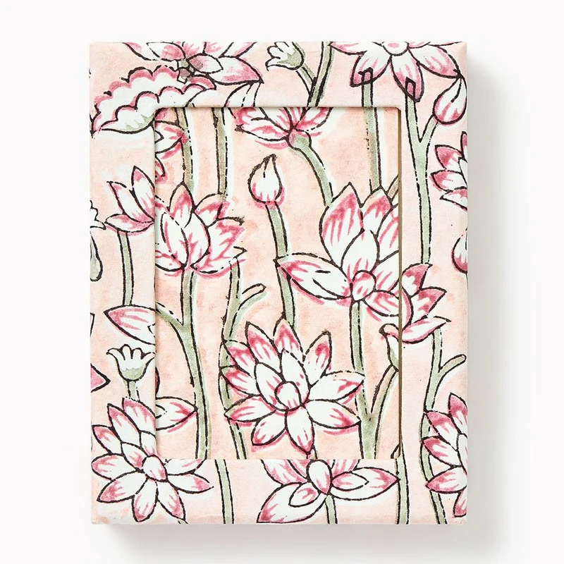 Lotus Pink Earth Notecard Box Pk 6