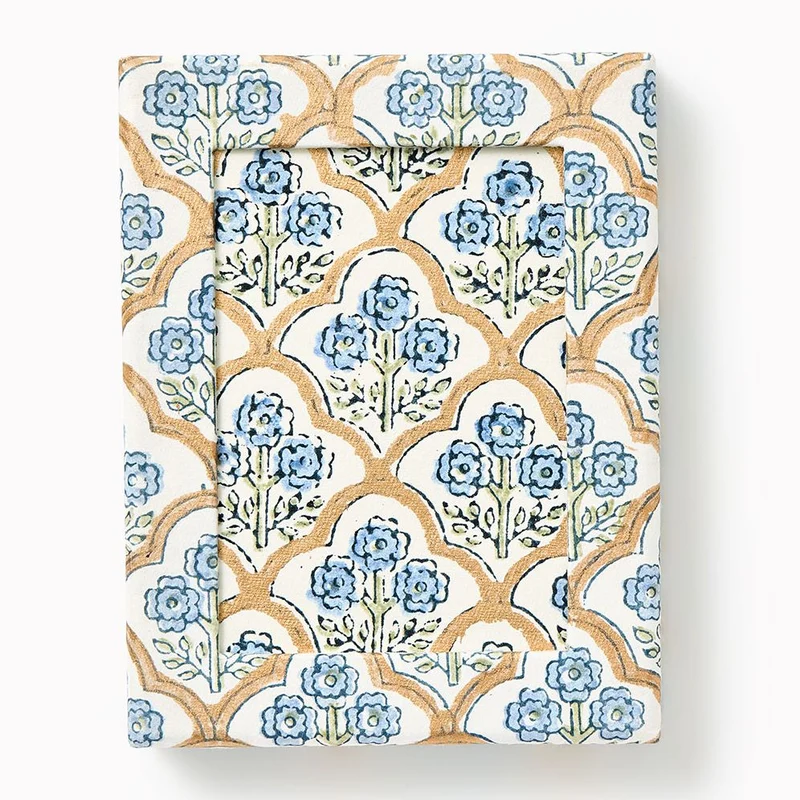 Trellis Blue Stone Notecard Box Pk 6