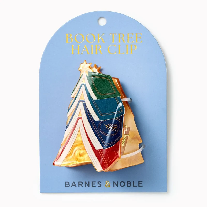 Book Tree Claw Clip