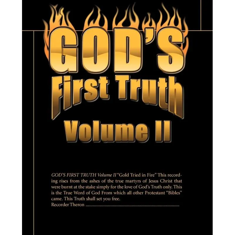 Gods First Truth