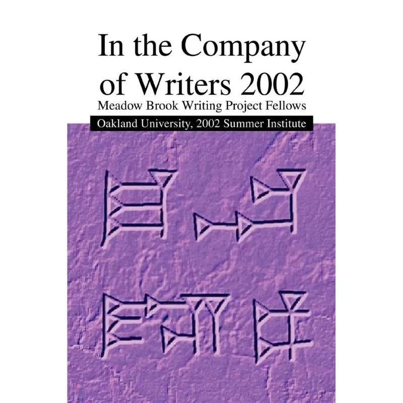 In the Company of Writers 2002
