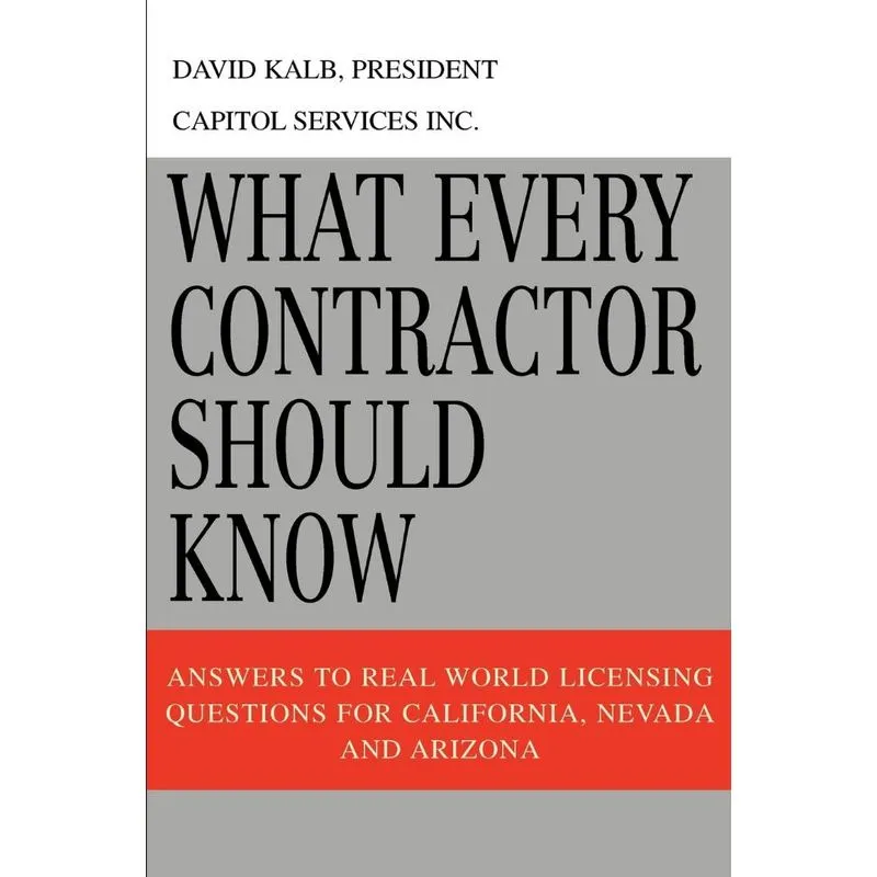 What Every Contractor Should Know