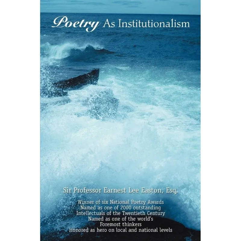Poetry as Institutionalism