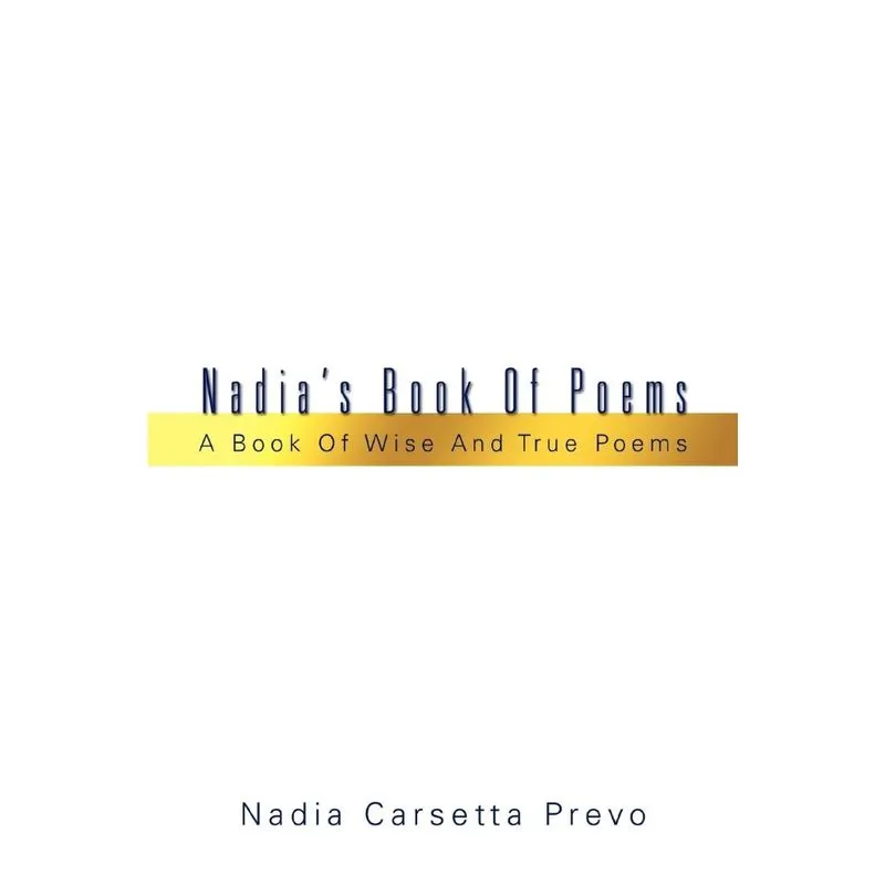 Nadias Book Of Poems