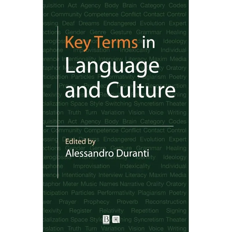 Key Terms in Language and Culture