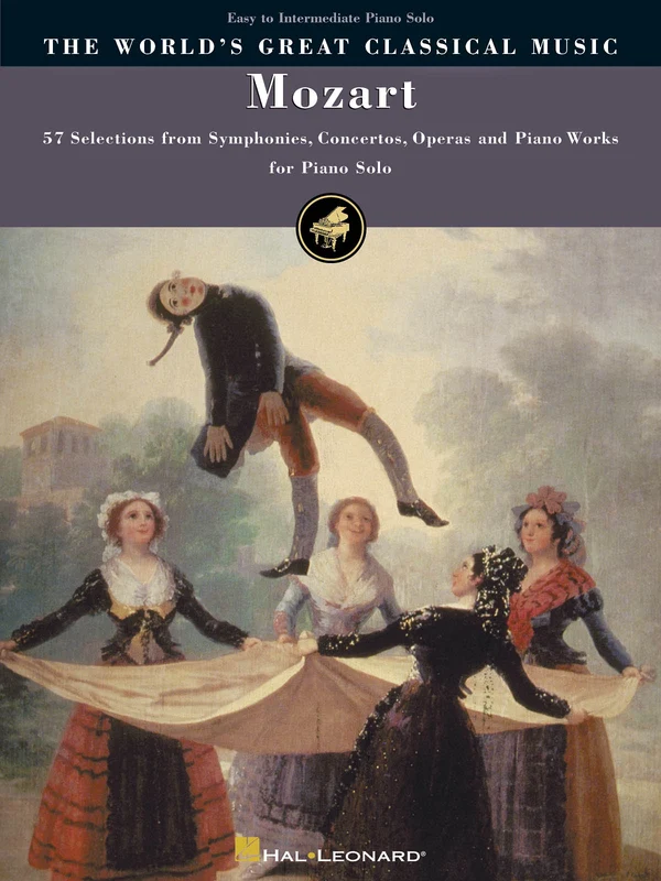 Mozart - Simplified Piano Solos 57 Selections from Symphonies, Concertos, Operas and Piano Works for Piano Solo 莫札特 鋼琴 獨奏 協奏曲 歌劇 鋼琴 獨奏