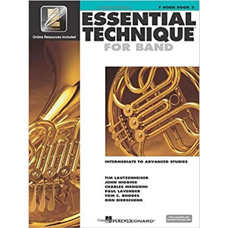 ESSENTIAL TECHINIQUE FOR BAND - F HORN BOOK 3