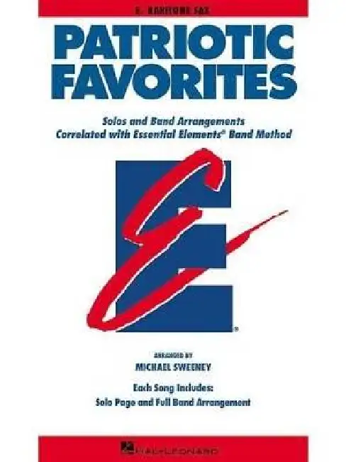 Patriotic Favorites: Eb Baritone Sax Paperback