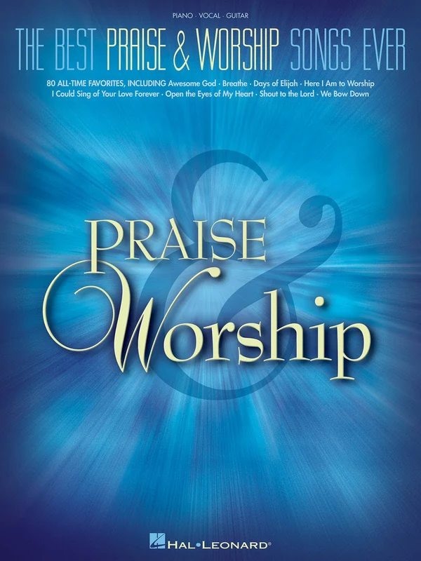 Various: The Best Praise & Worship Songs Ever — Piano/Vocal/Guitar
