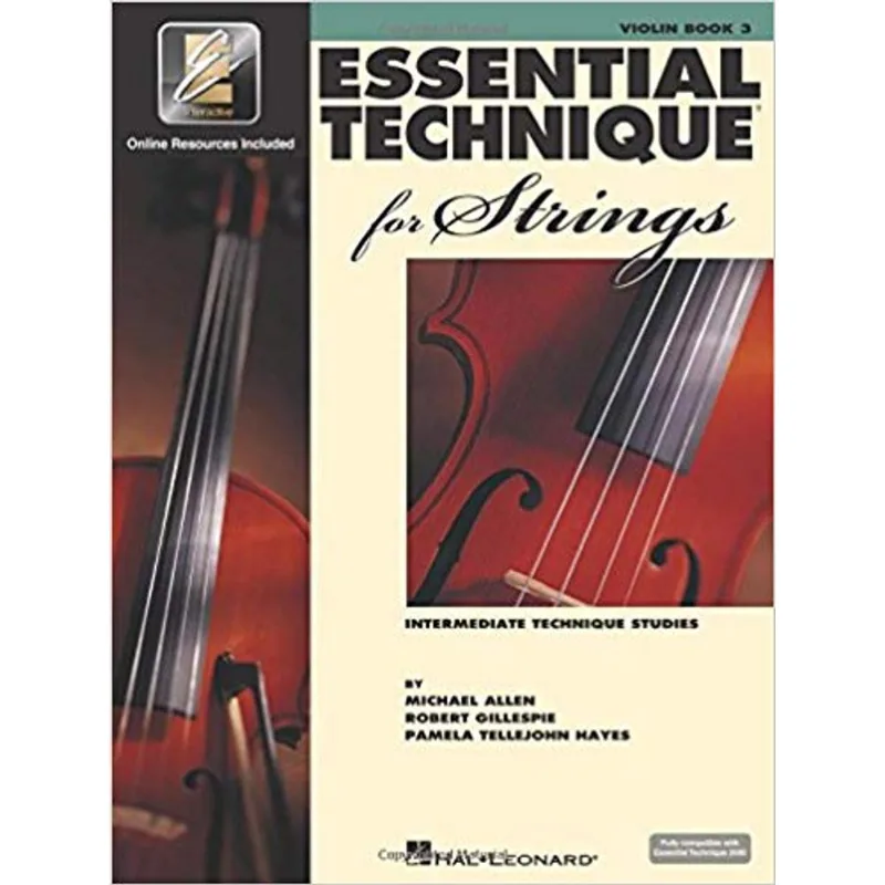 ESSENTIAL TECHNIQUE FOR STRINGS - ESSENTIAL ELEMENTS - VOL. 3
