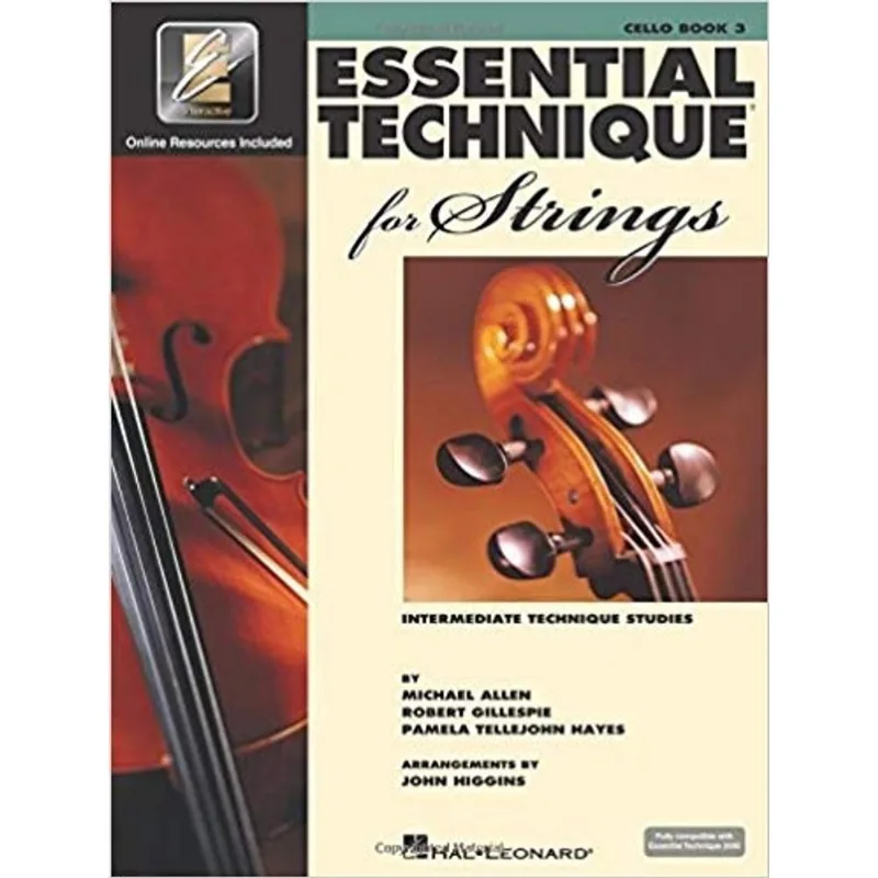 ESSENTIAL TECHNIQUE FOR STRINGS - CELLO BOOK 3