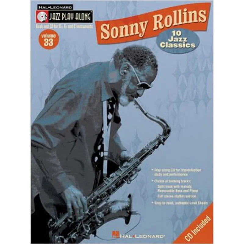 SONNY ROLLINS - JAZZ PLAY-ALONG - VOL.33