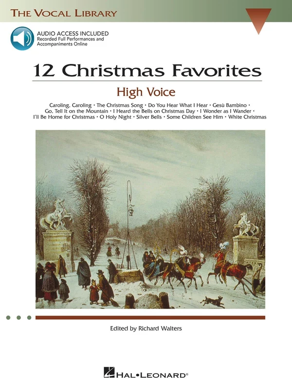 12 Christmas Favorites The Vocal Library High Voice 高音
