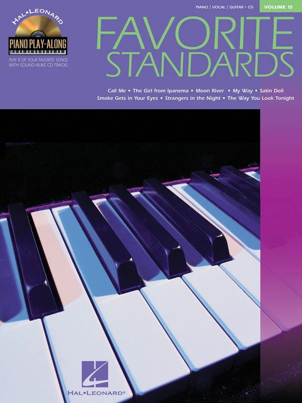 Favorite Standards Piano Play-Along Volume 15 鋼琴