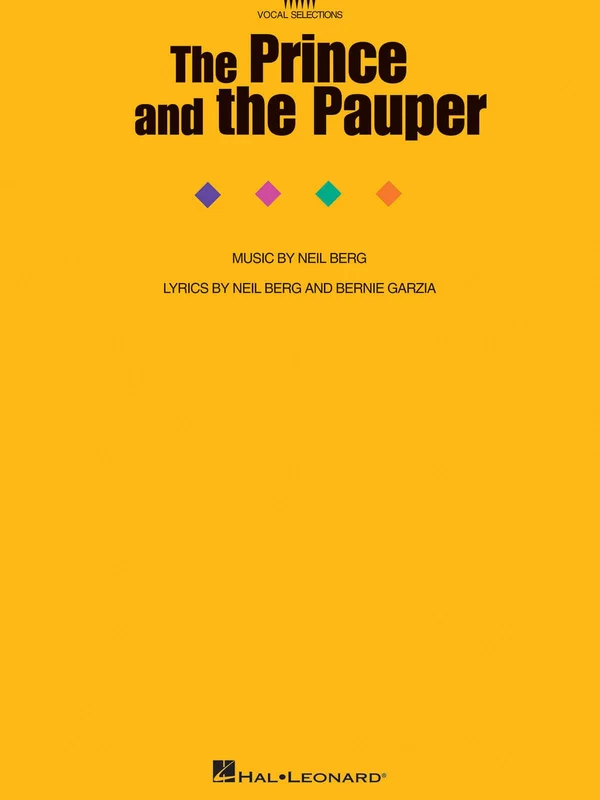 The Prince and the Pauper Vocal Selections