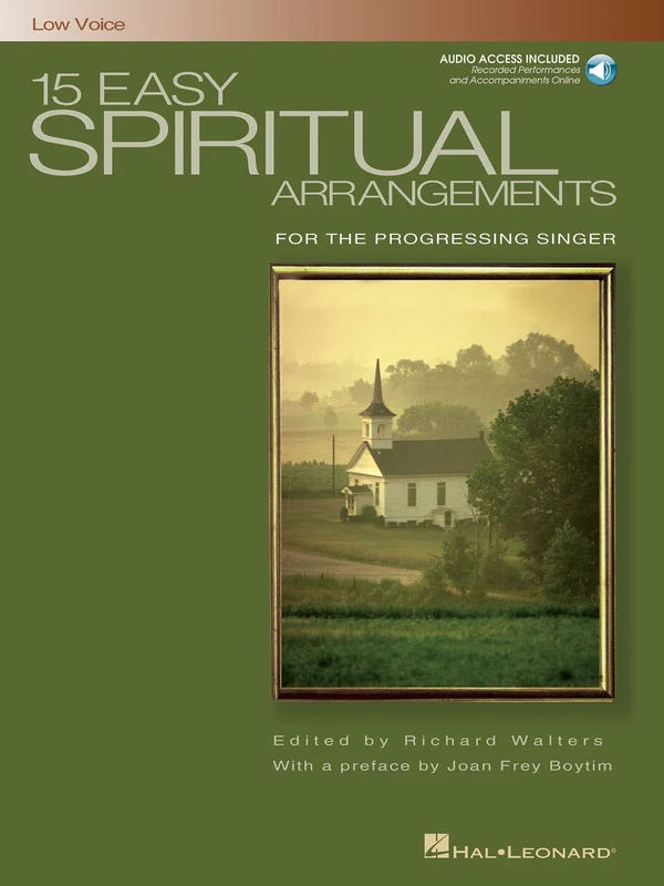 15 Easy Spiritual Arrangements for the Progressing Singer Low Voice 靈歌 低音