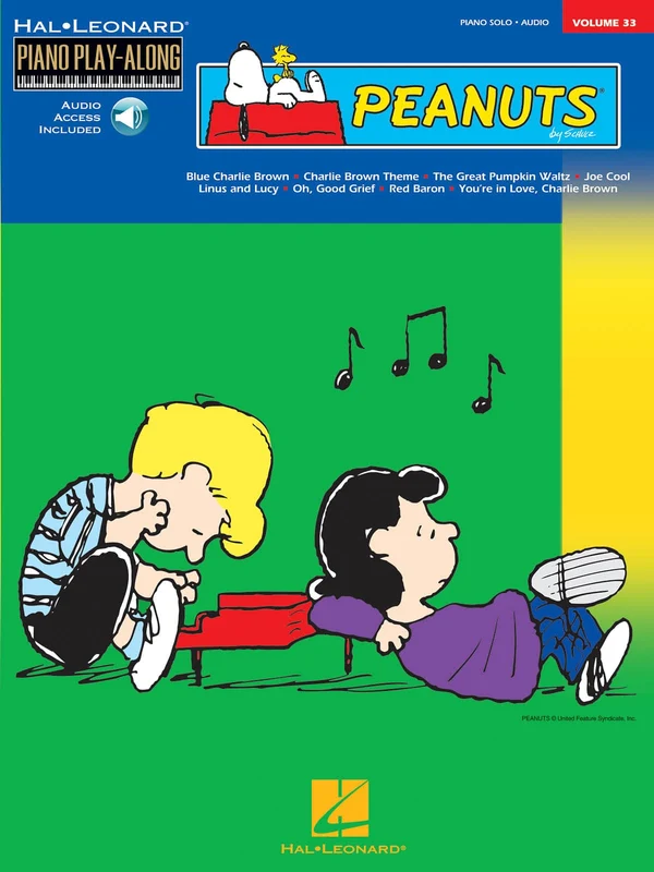 Peanuts® Piano Play-Along Volume 33 鋼琴