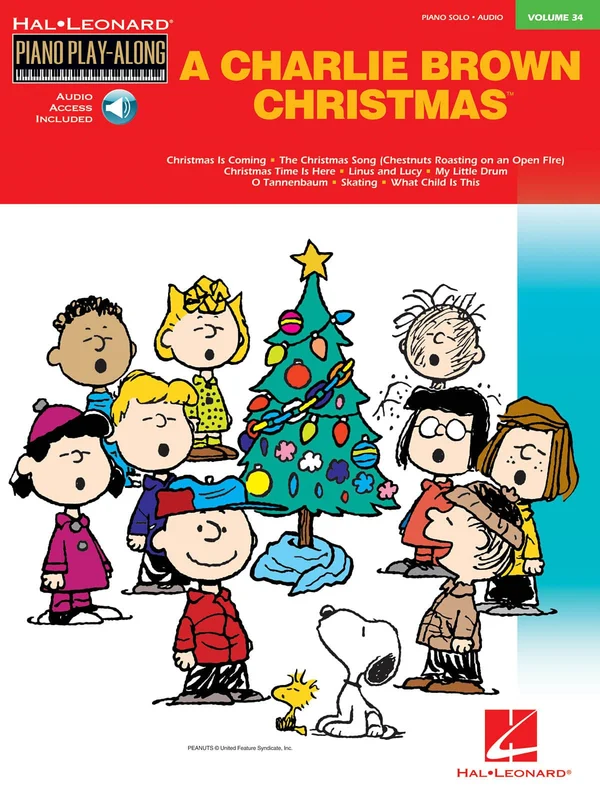 Charlie Brown Christmas Piano Play-Along Volume 34 鋼琴