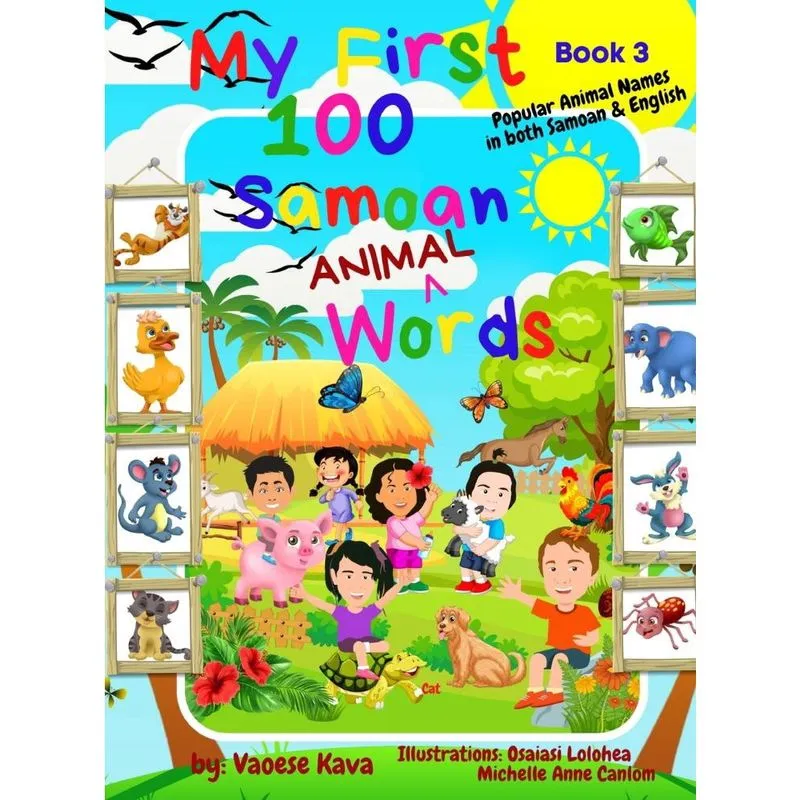 My First 100 Samoan Animal Words - Book 3