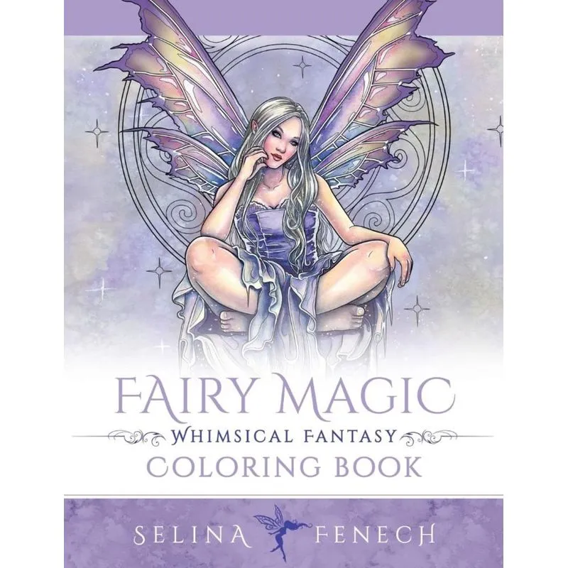 Fairy Magic - Whimsical Fantasy Coloring Book