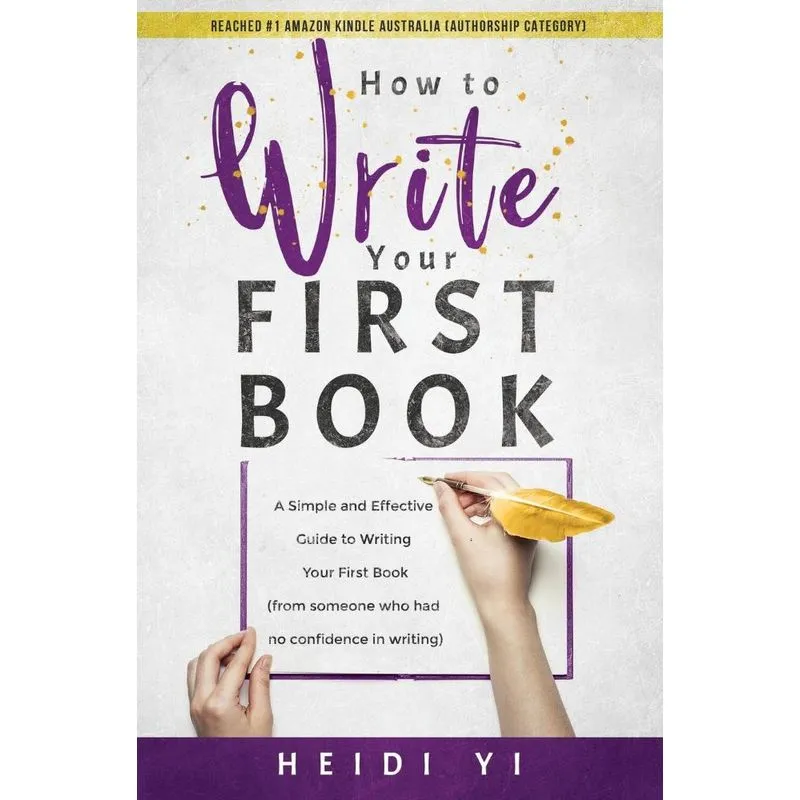 How to Write Your First Book