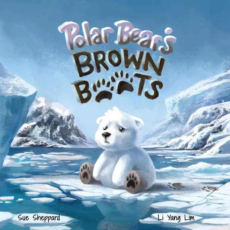 Polar Bears Brown Boots