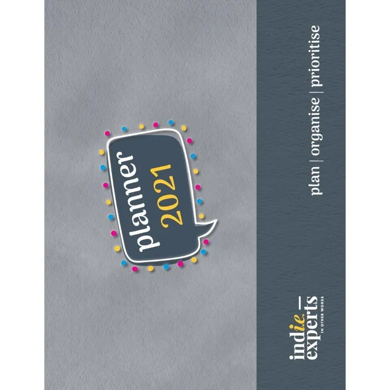 Pop Planner 2021 Charcoal Cover