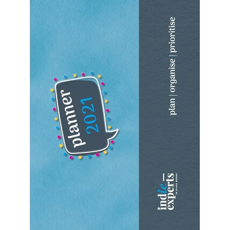 Pop Planner 2021 H/B Blue Cover