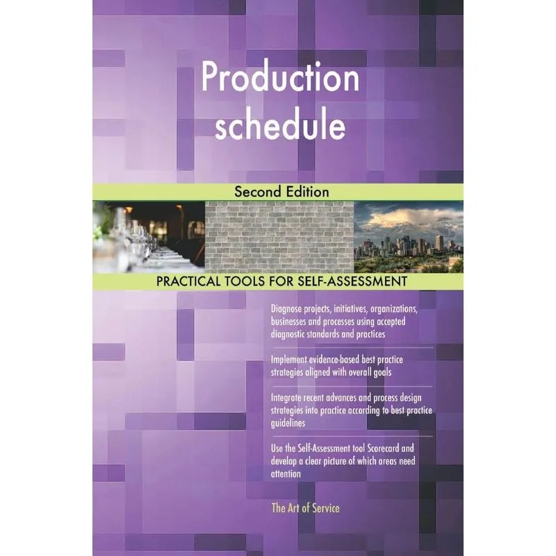Production schedule Second Edition