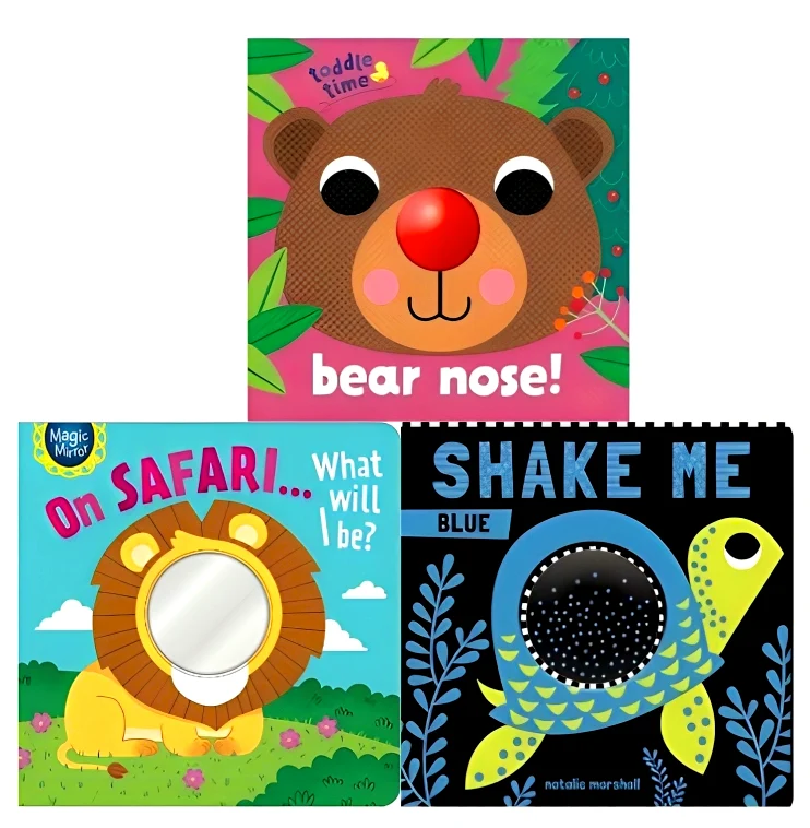 Baby Books 3 Pk Asst (1) New