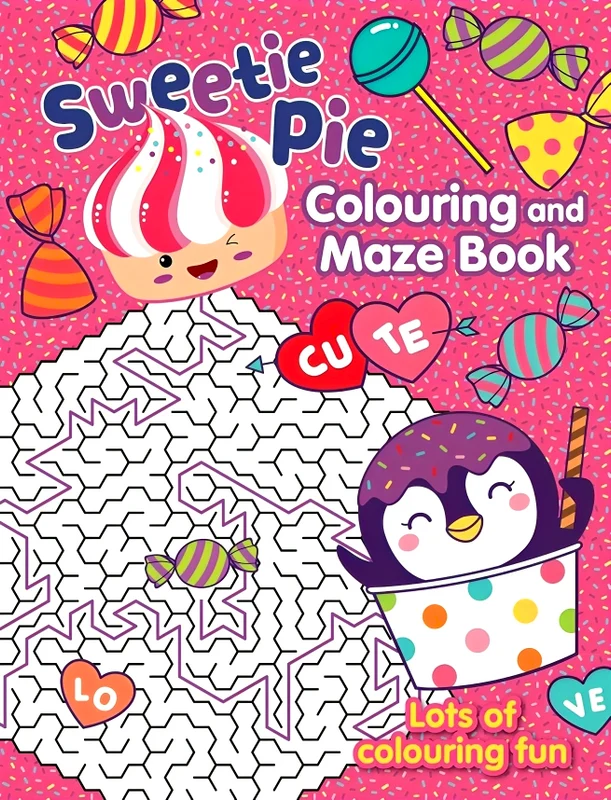 Sweetie Pie Colouring And Mazes Book