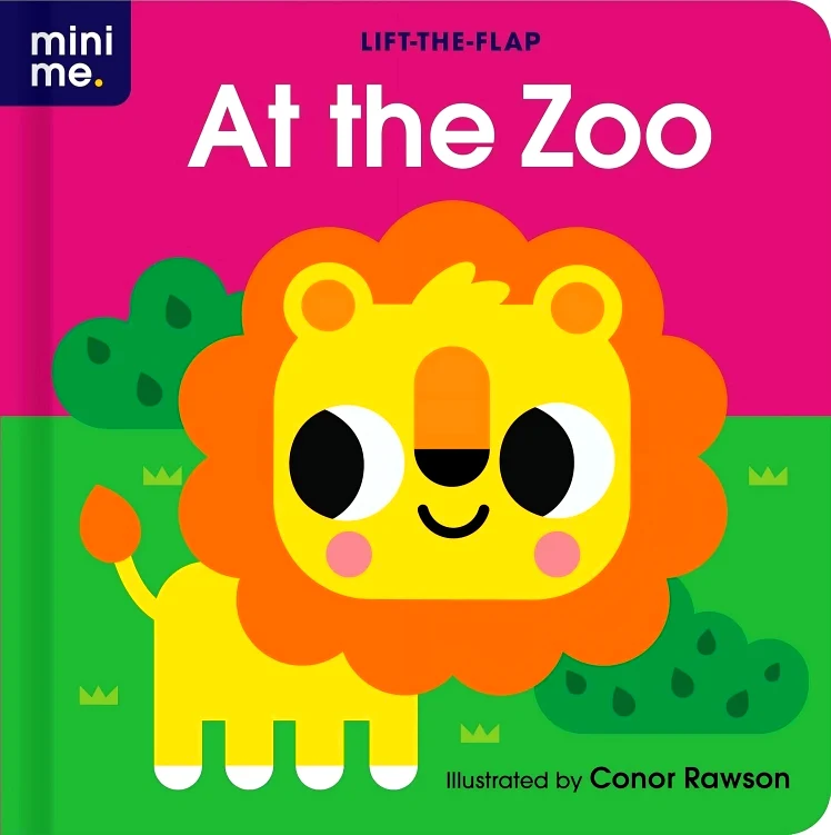 Mini Me - Lift-The-Flap Board Book: At The Zoo