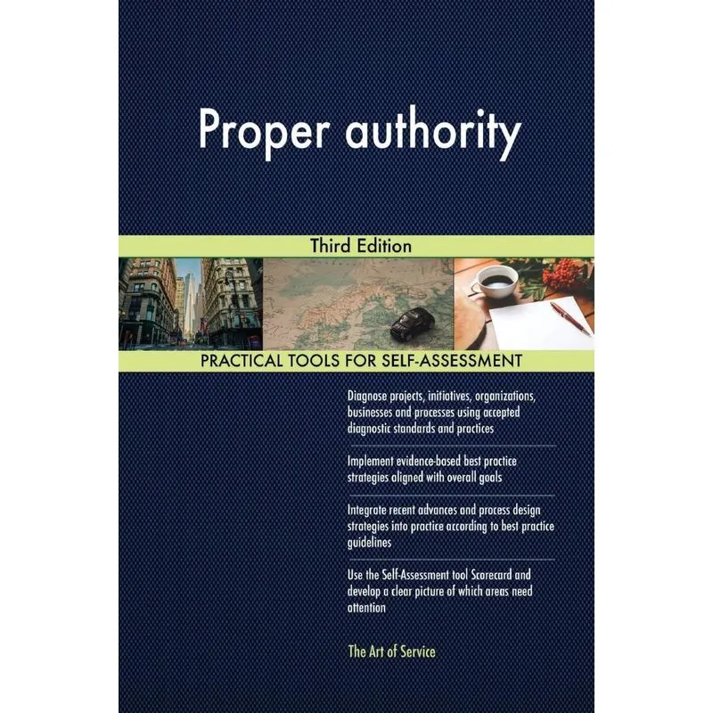 Proper authority Third Edition