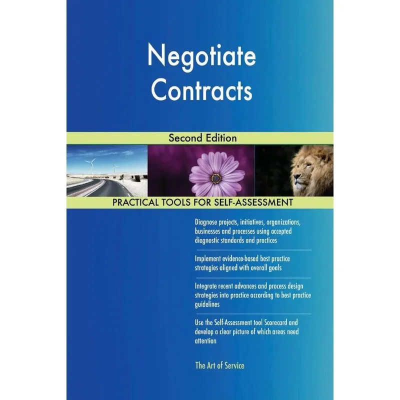 Negotiate Contracts Second Edition