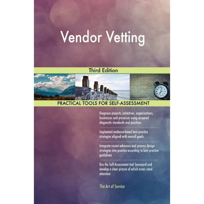 Vendor Vetting Third Edition
