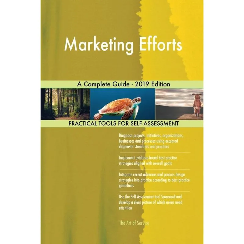 Marketing Efforts A Complete Guide - 2019 Edition