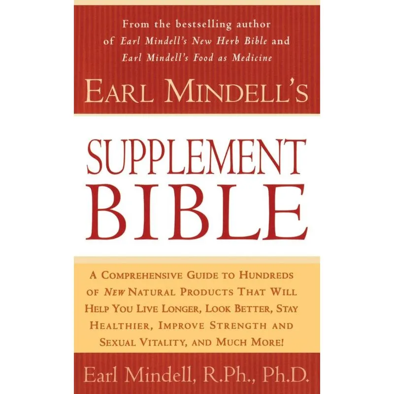 EARL MINDELLS SUPPLEMENT BIBLE